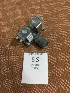 FEED VALVE S.S DOUBLE(O)GREY COLOUR